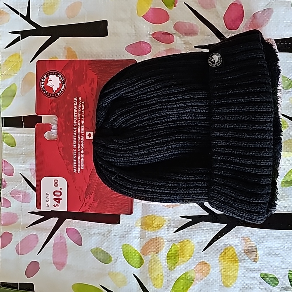 NWT  2fer CanadaWeather Gear Black&Mauve